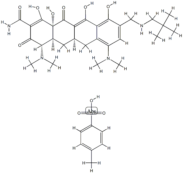 Omadacycline tosylate Structure